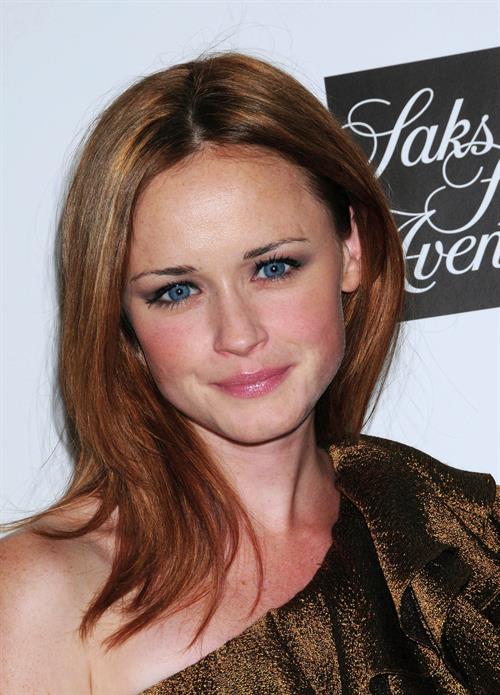 Alexis Bledel W Magazines September issue celebration on September 14, 2010 
