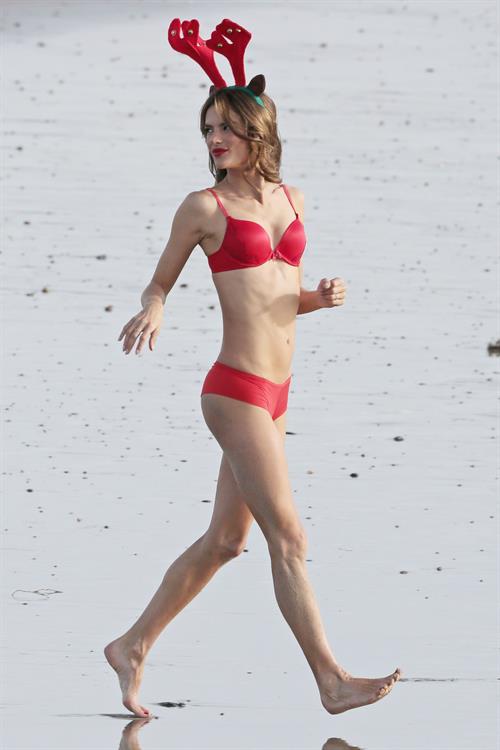 Alessandra Ambrosio – photoshoot set in LA 12/16/13  