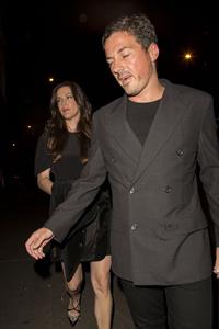 Liv Tyler arrives at Shoreditch House in London August 15, 2014