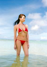 Shion Utsunomiya in a bikini