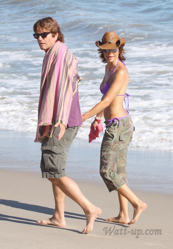 Lisa Rinna in a bikini