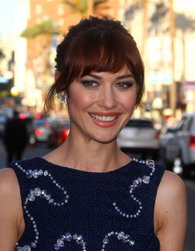 Olga Kurylenko at The November Man Los Angeles premiere August 13, 2014