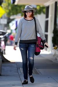 Alyson Hannigan Candids Out in Santa Monica - Apr. 1st, 2014 