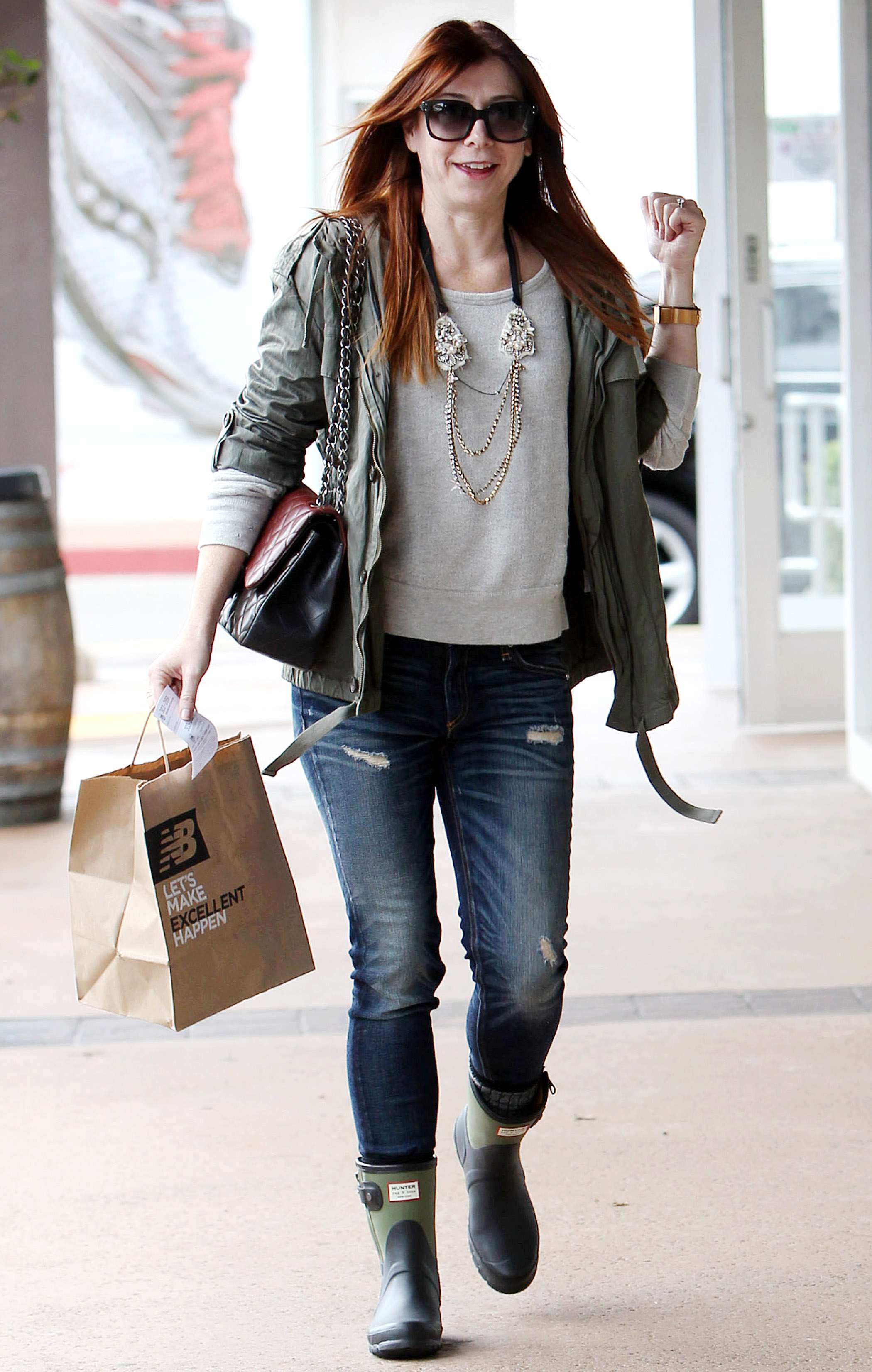Alyson Hannigan Shopping in Brentwood (November 21, 2013) 