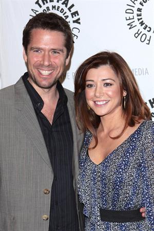 Alyson Hannigan at the How I Met Your Mother's 100th episode celebration on January 7, 2009