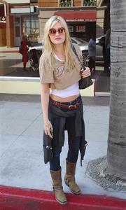 Amanda Michalka in Beverly Hills on February 2, 2012