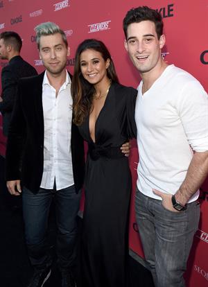 Emmanuelle Chriqui Crackle Original Series Cleaners and Sequestered Summer premiere celebration August 14, 2014
