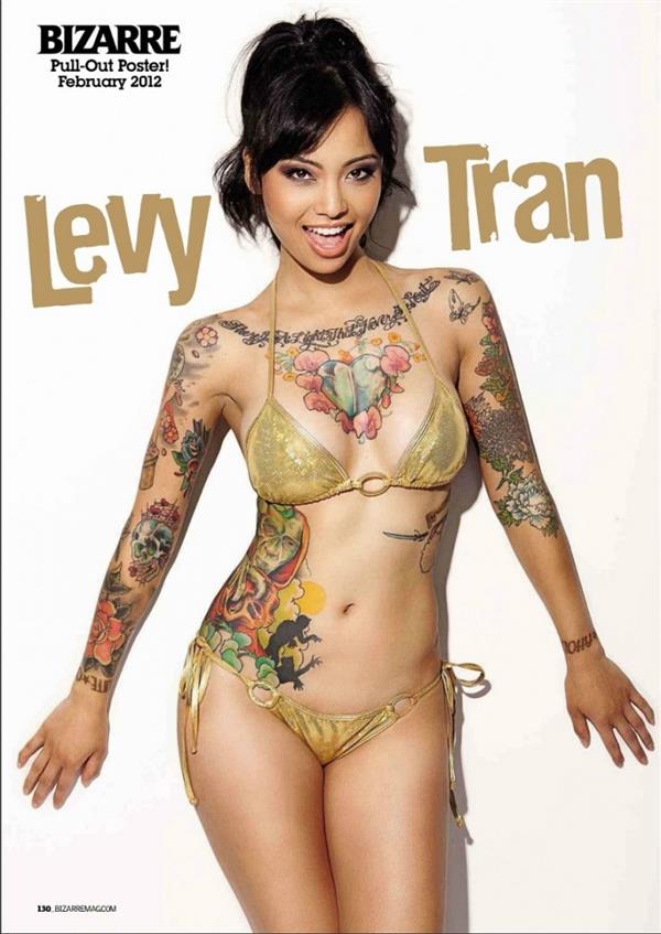 Levy Tran in a bikini