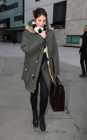 Gemma Arterton - Arrives at the ITV Studios in Waterloo, London (06.02.2013) 