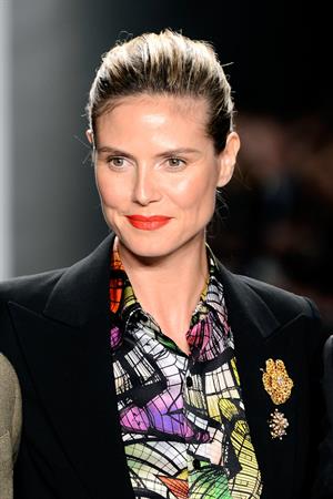 Heidi Klum Project Runway Fall 2013 Fashion Show 08.02.13 