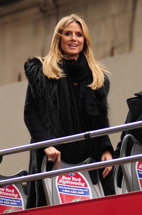 Heidi Klum at the filming of 'Germany's Net Top Model' in New York City 06.02.13