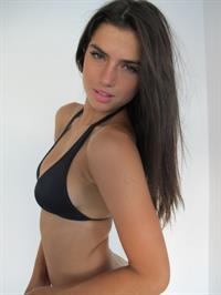 Nicole Harrison in a bikini