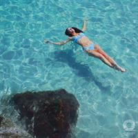 Nicole Harrison in a bikini