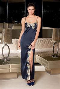 Nicole Harrison in lingerie