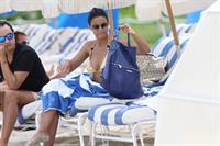 Emmanuelle Chriqui Bikini candids in Miami, 29 Aug 2013 