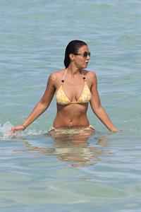 Emmanuelle Chriqui Bikini candids in Miami, 29 Aug 2013 