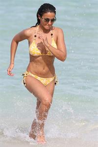 Emmanuelle Chriqui Bikini candids in Miami, 29 Aug 2013 