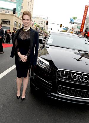 Hayley Atwell attending the  Iron Man 3  - Los Angeles Premiere, April 24, 2013
