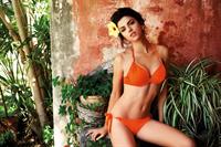 Nicole Harrison in a bikini