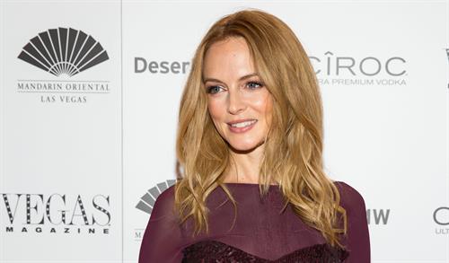 Heather Graham attends the Vegas Magazine's 10th anniversary celebration at Mandarin Oriental in Las Vegas - May 9, 2013 