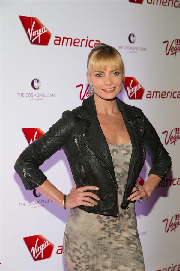 Jaime Pressly attending the Virgin America Celebrates New Los Angeles To Las Vegas Route in Las Vegas - April 22, 2013 