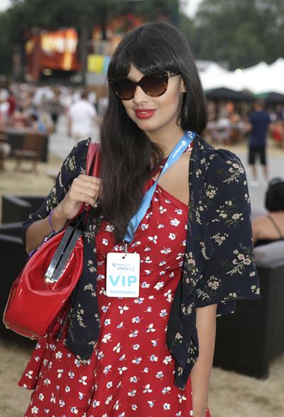 Jameela Jamil Barclaycard British Summer Time Concert in London, Jul. 14, 2013 