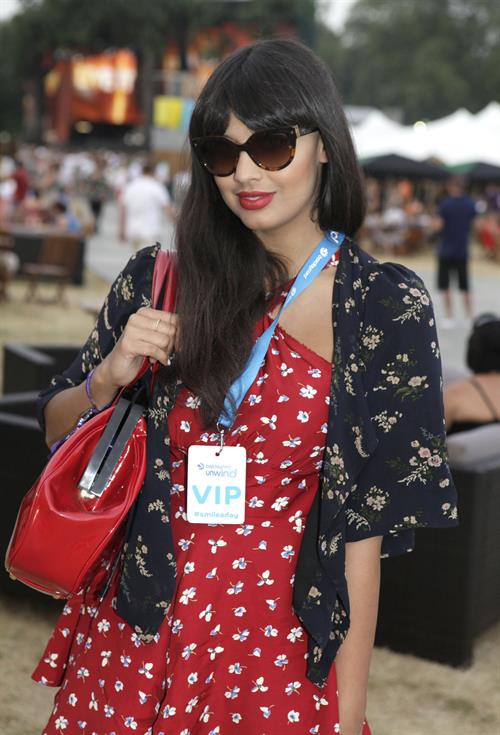 Jameela Jamil Barclaycard British Summer Time Concert in London, Jul. 14, 2013 