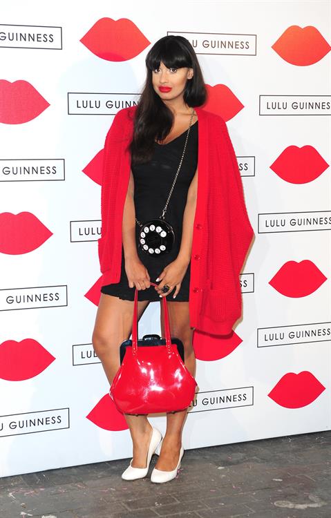 Jameela Jamil Lulu Guinness: Paint Project Party in London, on July 11, 2013