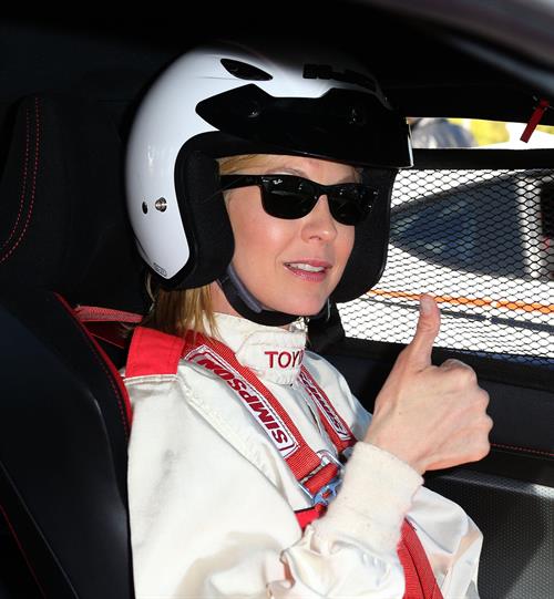 Jenna Elfman 8th Annual Toyota Pro/Celebrity Race-Practice Day 09-04-2013 