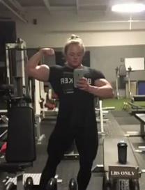 Kristy Hawkins taking a selfie