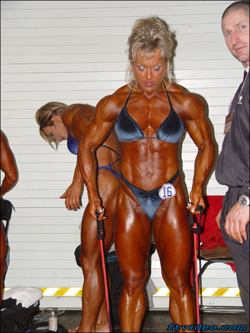 Lisa Aukland in a bikini