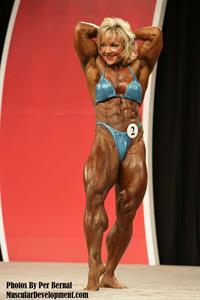 Lisa Aukland in a bikini