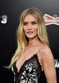 Rosie Huntington-Whiteley attending The Expendables 3 LA premiere August 11, 2014