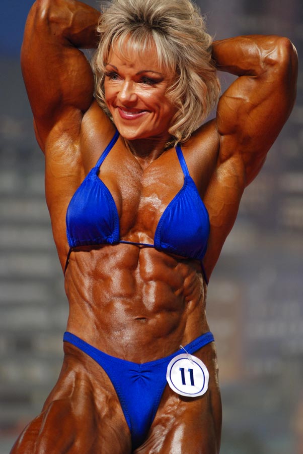 Lisa Aukland in a bikini