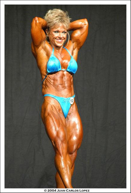 Lisa Aukland in a bikini