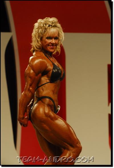 Lisa Aukland in a bikini