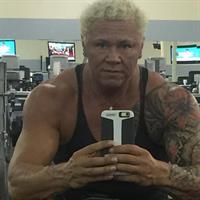 Jayne Stark taking a selfie