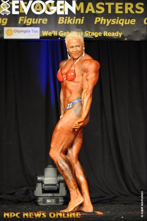 Jayne Stark in a bikini