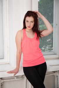 Teen Sabrina showing her nice ass and pussy