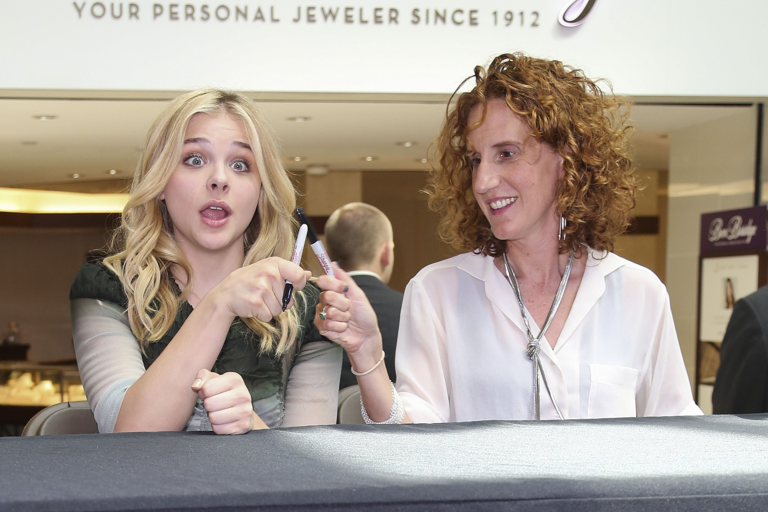 Chloƫ Grace Moretz Pictures Chloe Grace Moretz attends a QA session Promoting If I Stay in Seattle