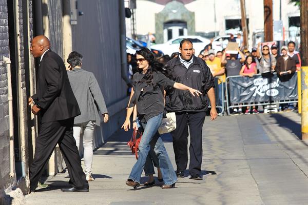 Eva Green at Jimmy Kimmel Live!, Hollywood August 05, 2014