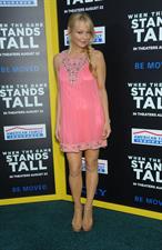 Charlotte Ross at the premiere of When The Game Stands Tall on August 4, 2014