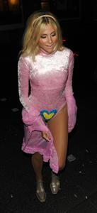 Pixie Lott leaving Freedom Bar in London, England on July 30, 2014