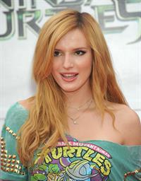 Bella Thorne at the Teenage Mutant Ninja Turtles L.A. premiere