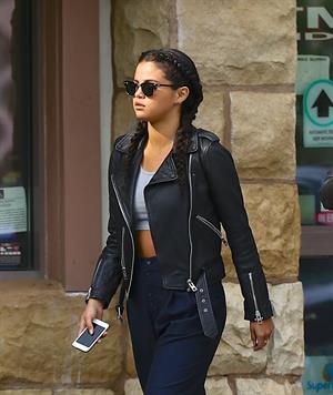 Selena Gomez leaving a convenience store in L.A.