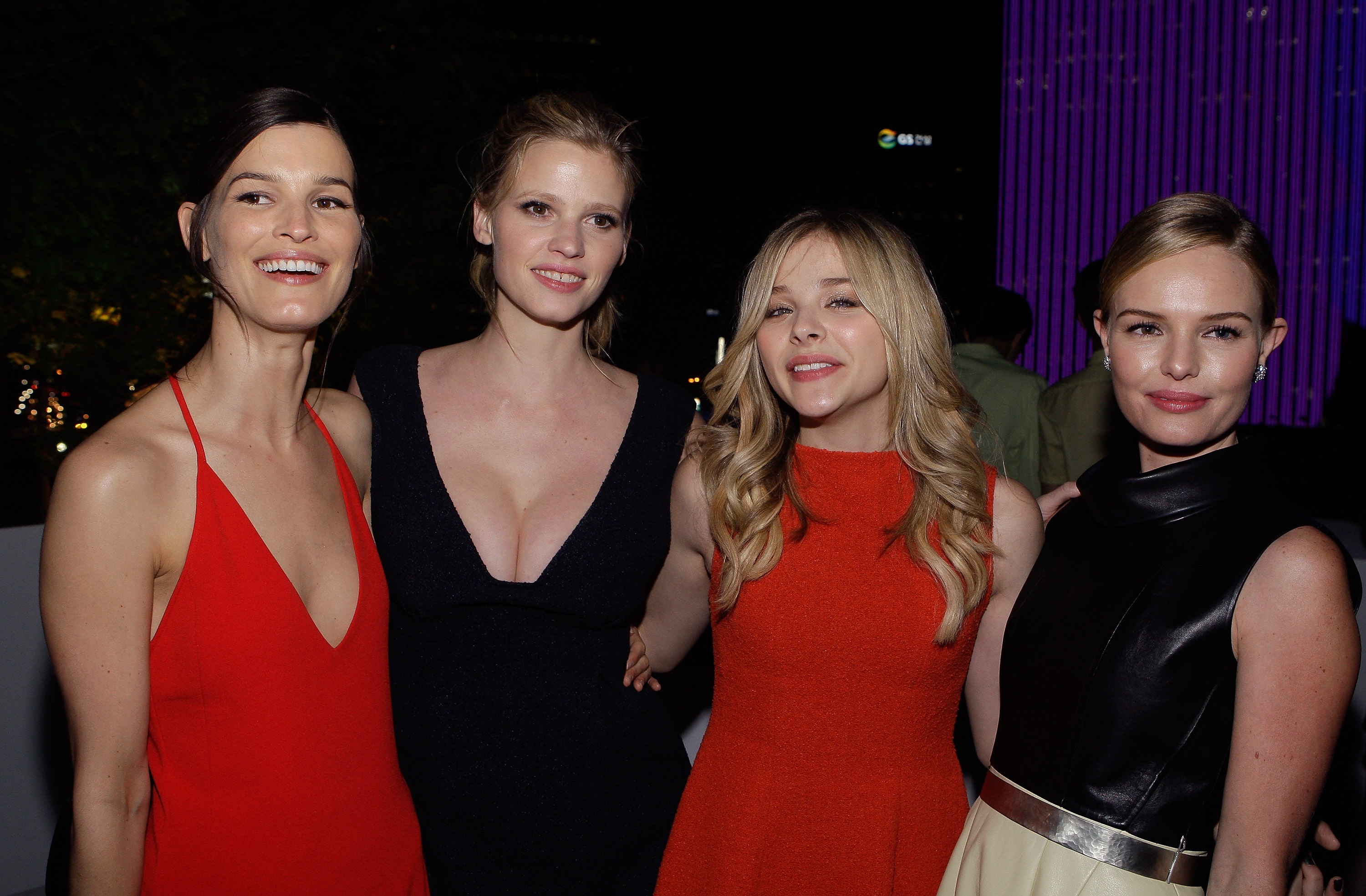 Lara Stone Infinite Loop Hosted By Calvin Klein, May 24, 2012 in Seoul, South Korea