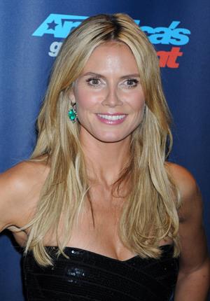 Heidi Klum America's Got Talent Post Show Red Carpet Radio City Music Hall NY 14.08.13 