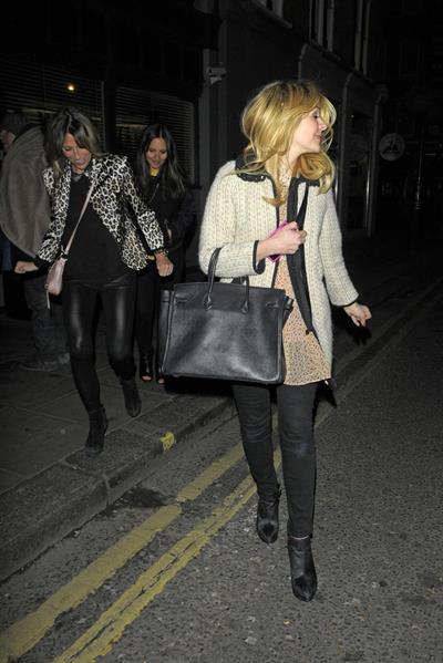 Holly Willoughby Groucho Club London - March 15, 2013 