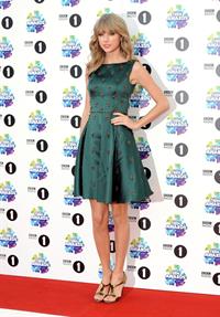Taylor Swift attending the BBC Radio 1 Teen Awards 11/3/13  