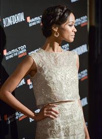 Zoe Saldana Hamilton Behind The Camera Awards - 7th Annual - Los Angeles, Nov. 10, 2013 